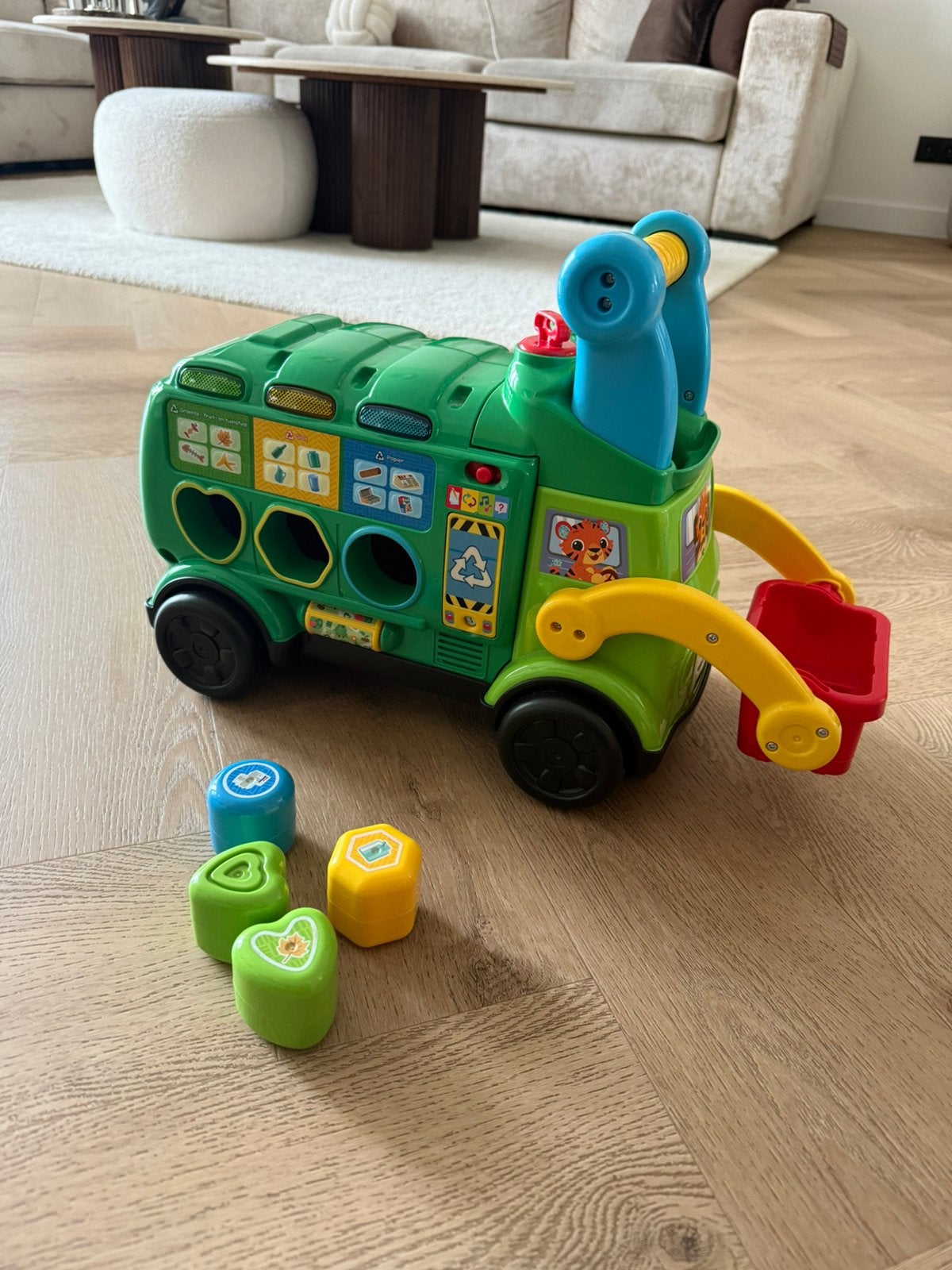 VTech/vrachtwagen / loopwagen, Kinderen en Baby's, Ophalen of Verzenden, Zo goed als nieuw, 6 maanden tot 2 jaar