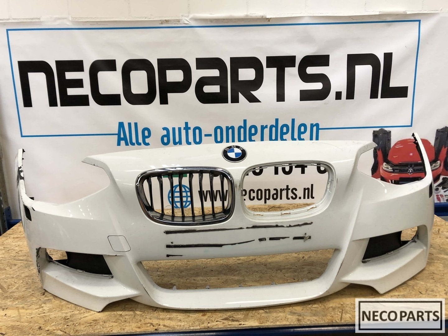 BMW 1 serie f20 f21 m pakket voorbumper origineel, Gebruikt, -, Voor, -