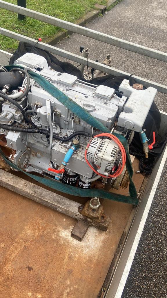 Vetus duits 114 pk turbo, Ophalen, Motor en Techniek