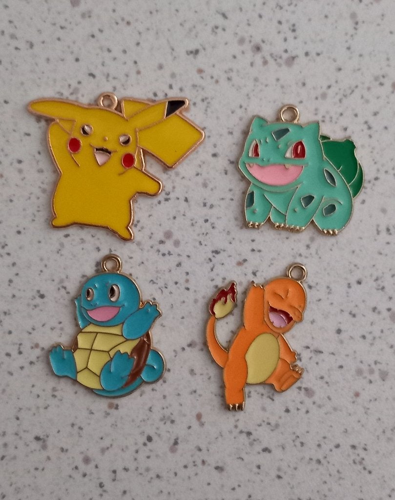 Pokemon metalen bedels, Ophalen of Verzenden, Nieuw, Bedel
