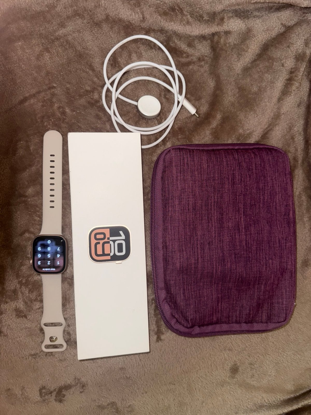 Apple Watch Series 10 (GPS+Cellular) 42mm Rose Gold – ZGAN!, Sieraden, Tassen en Uiterlijk, Smartwatches, Ophalen, IOS, Zo goed als nieuw