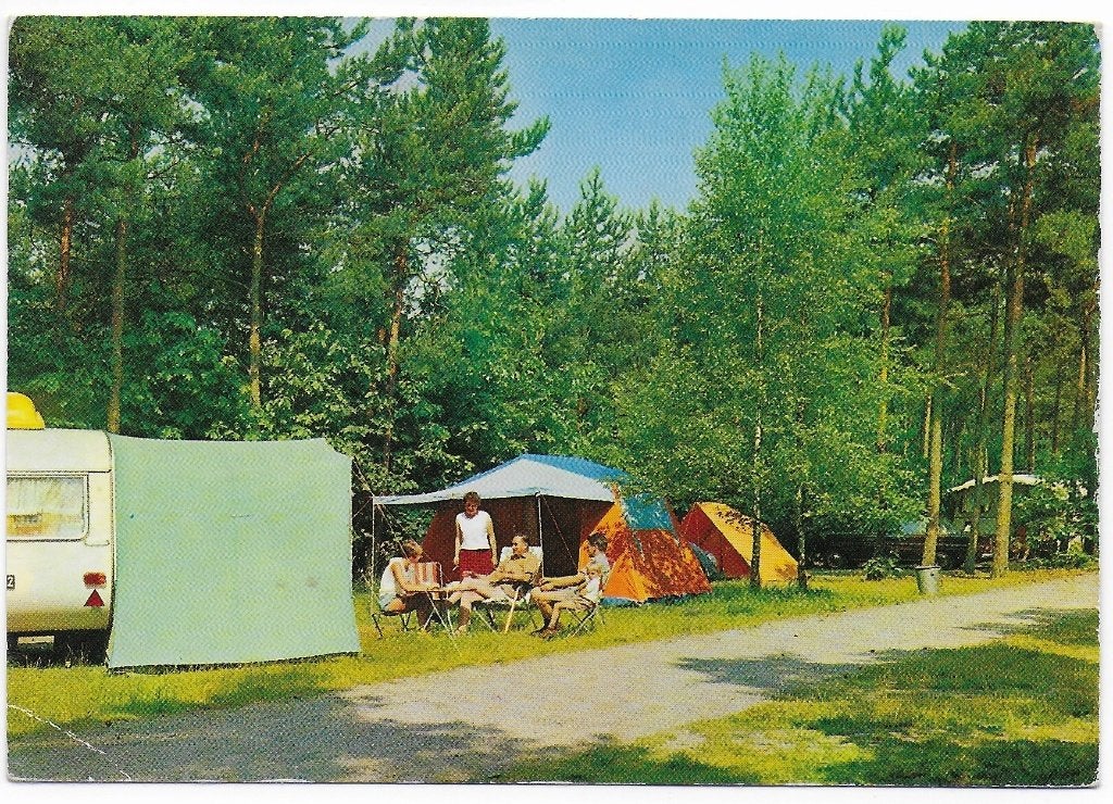 Schaarsbergen Kampeercentrum Arnhem Ansichtkaart (B2360 ), Ophalen of Verzenden, 1960 tot 1980, Gelopen, Gelderland