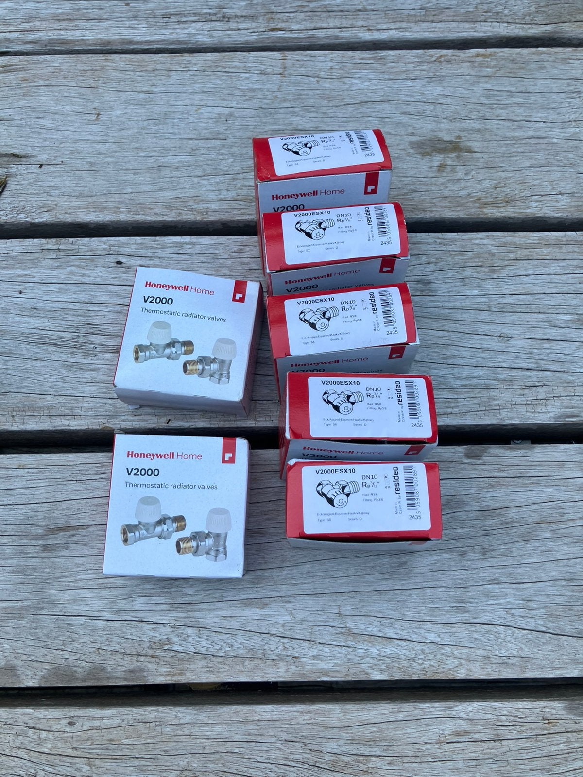 6x Honeywell Home thermostatische radiatorafsluiter, Ophalen of Verzenden, Nieuw