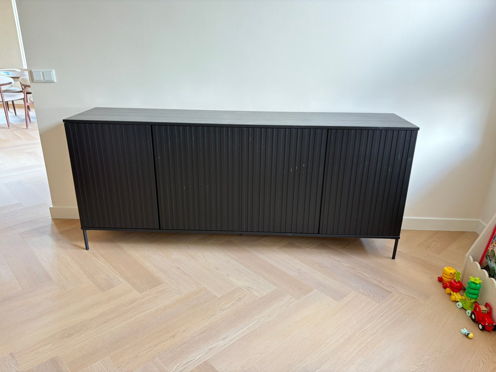Woood kast, Ophalen, Gebruikt, 25 tot 50 cm