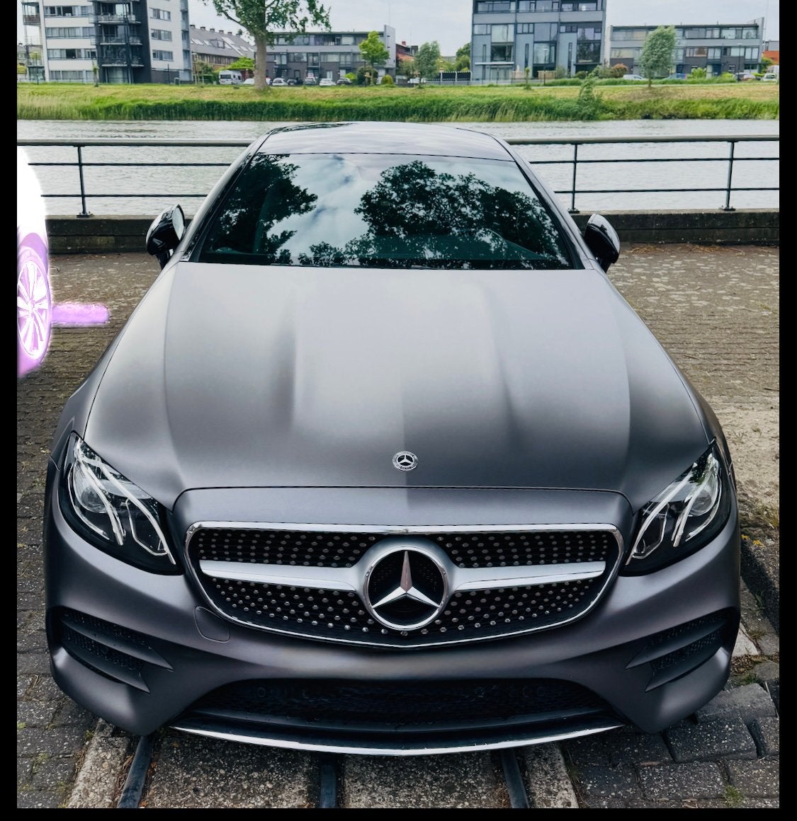 E200 AMG 184pk 9G-TRONIEUWSTAAT NL AUTOZUINIG LAAG KM 2d eig, Auto's, Mercedes-Benz, 1800 kg, 4 cilinders, 4 stoelen, Origineel Nederlands