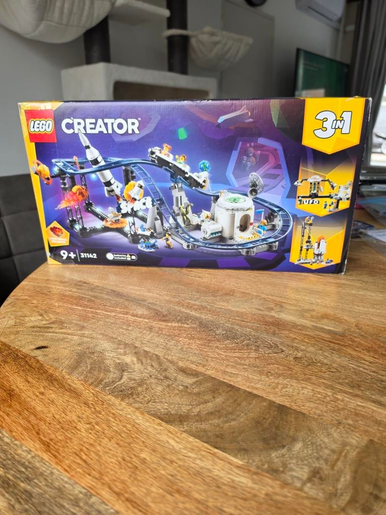 Lego Space achtbaan, Ophalen, Lego, Compleet, Complete set