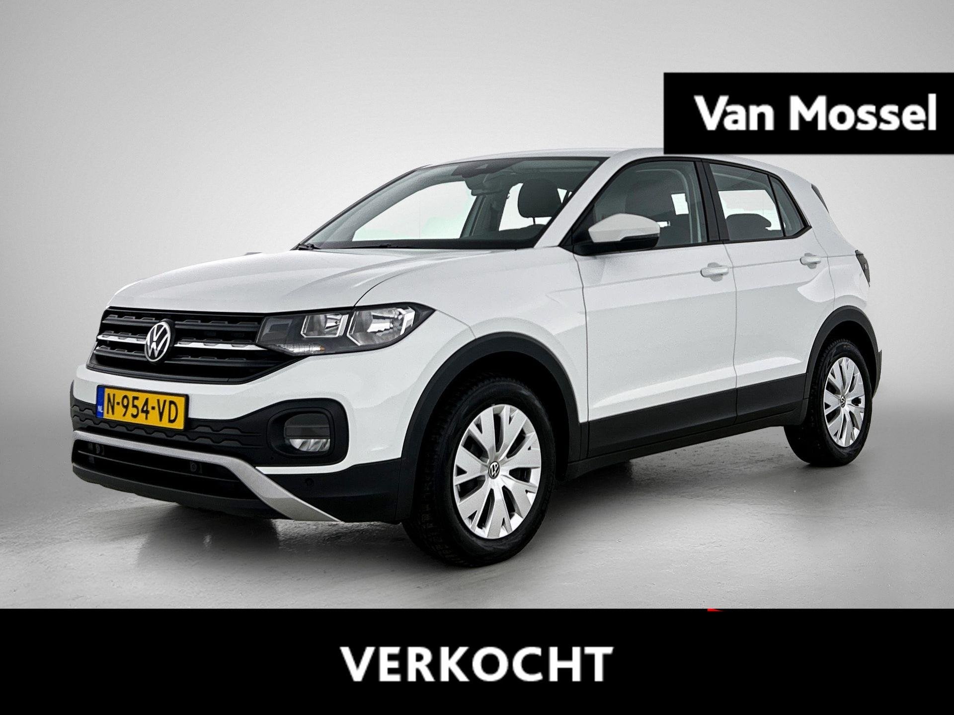 Volkswagen T-Cross 1.0 TSI T-Cross | 95 PK | Airco | Carplay, Auto's, 12 maanden, Gebruikt, Euro 6, 95 pk