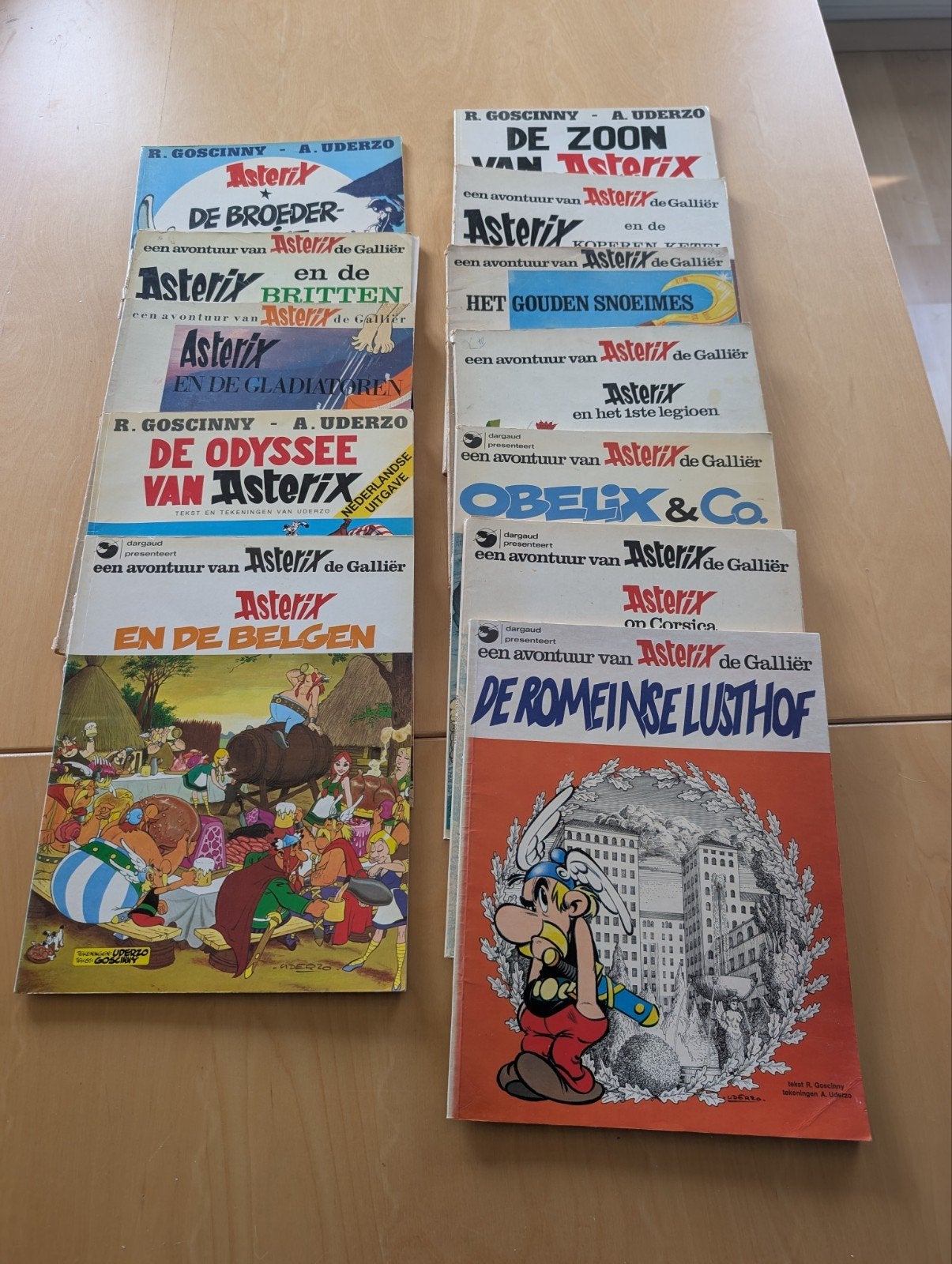 Grote collectie Asterix en Obelix stripboeken, Boeken, Stripboeken, Ophalen, Gelezen