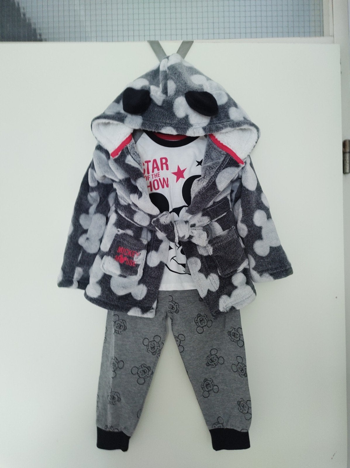 Nieuw Disney Baby Mickey Mouse Pyjama Set & Badjas 18-24mnd, Verzenden, Nieuw, Disney Baby at PRIMARK, Jongetje