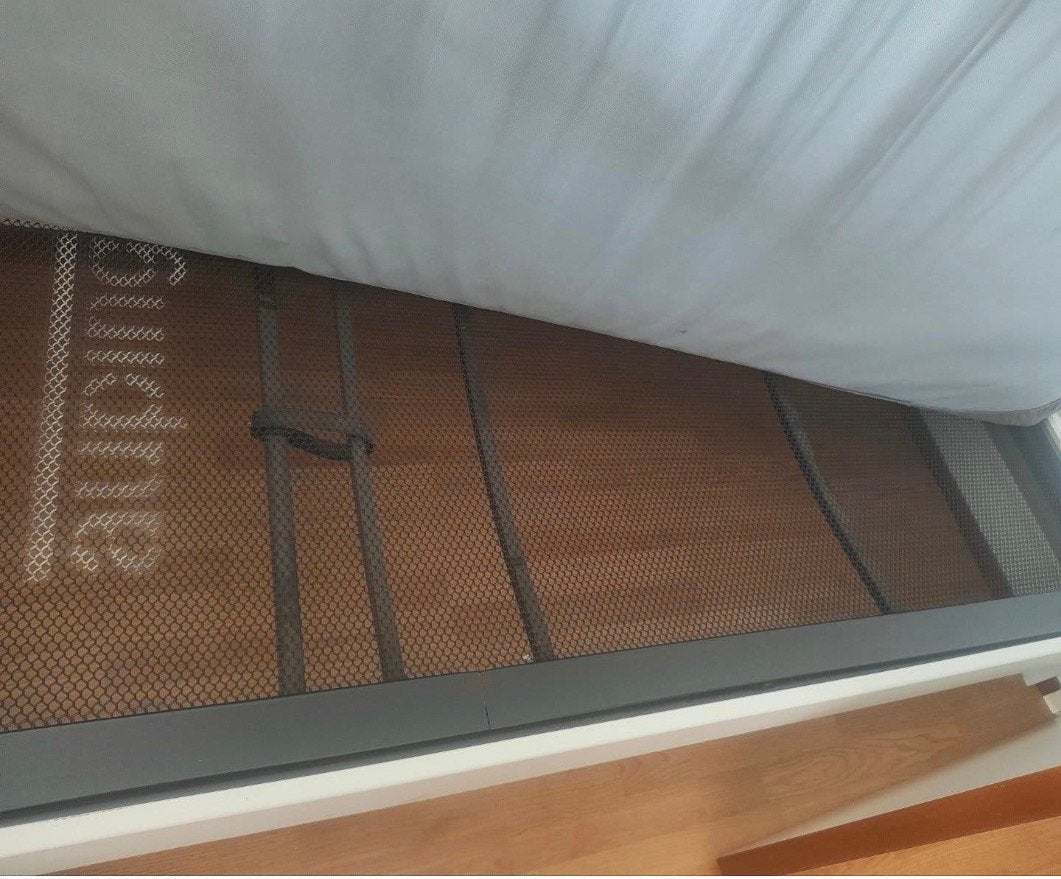 Auping lattenbodem 200x90 cm + gratis bedombouw, Verstelbaar, 90 cm, Eenpersoons, Wit