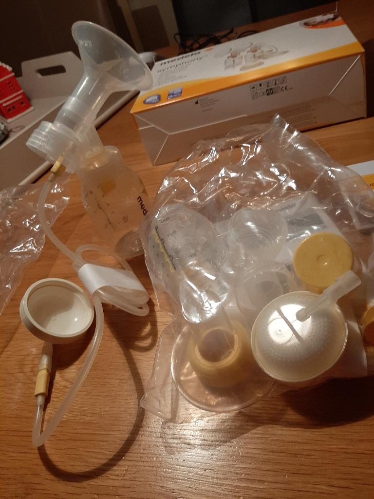 Dubbele pomp set voor de symphony kolf, Ophalen of Verzenden, Zo goed als nieuw, Zwangerschap en Bevalling