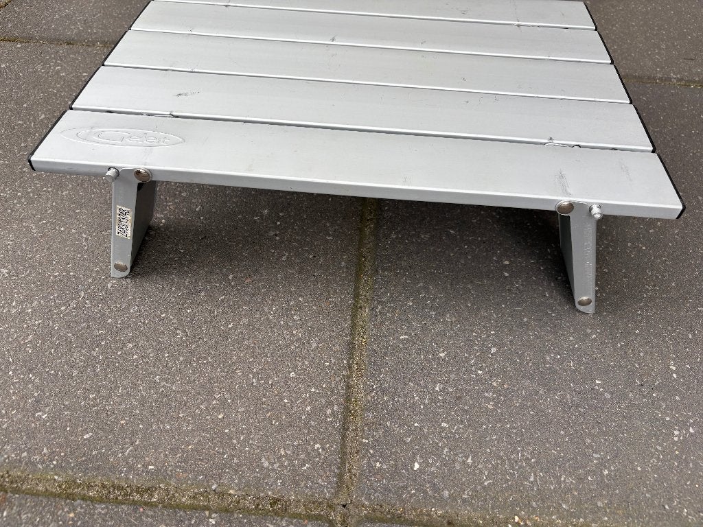 Back-pack tafeltje, Caravans en Kamperen, Kampeeraccessoires, Ophalen of Verzenden, Gebruikt