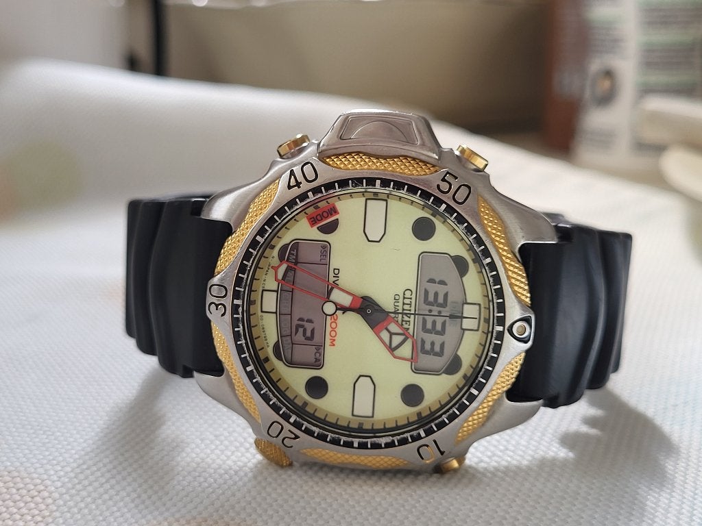 Citizen jp1010 te koop, Ophalen, Staal, Kunststof, Zo goed als nieuw