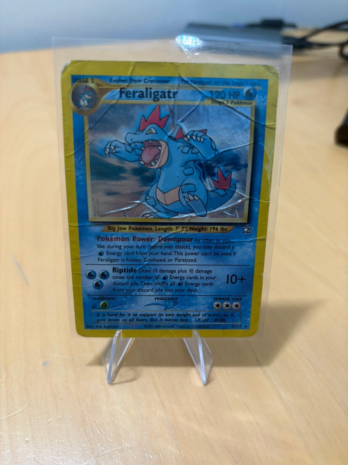 Feraligatr Neo Genesis, Ophalen, Zo goed als nieuw