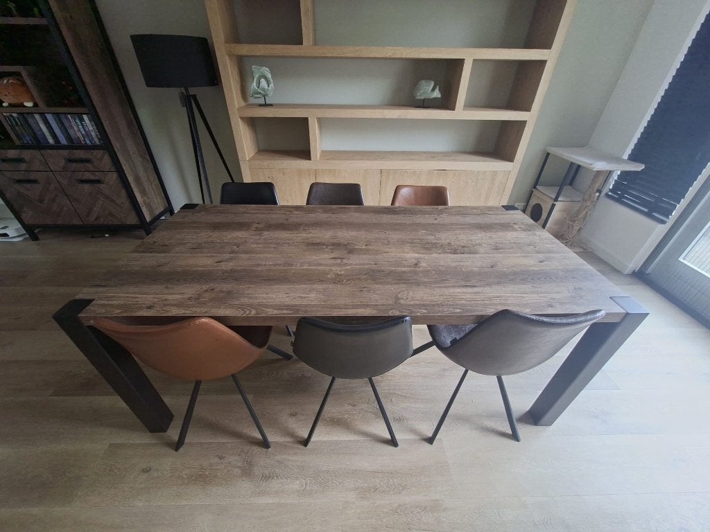 Eettafel, Ophalen, Gebruikt, Industrieel, modern, Overige materialen