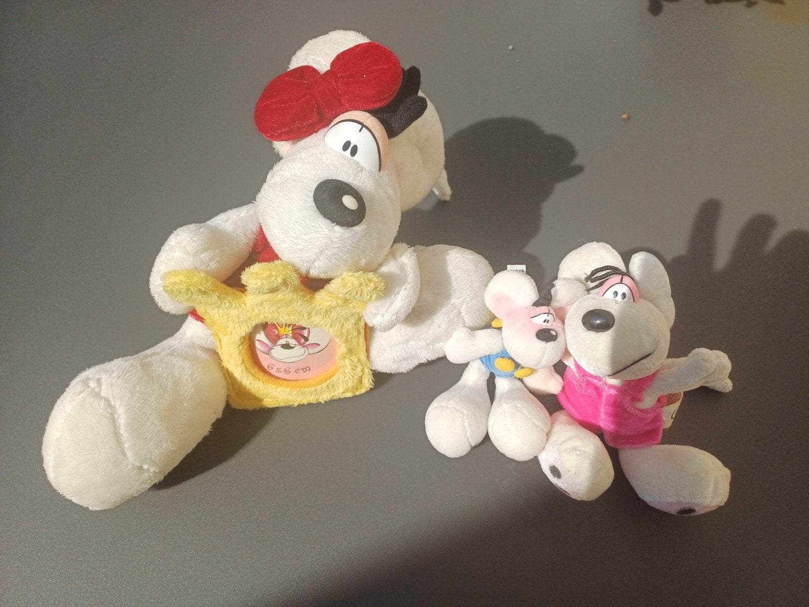 Diddlina fotolijstje en 2 Diddl knuffels, Ophalen of Verzenden