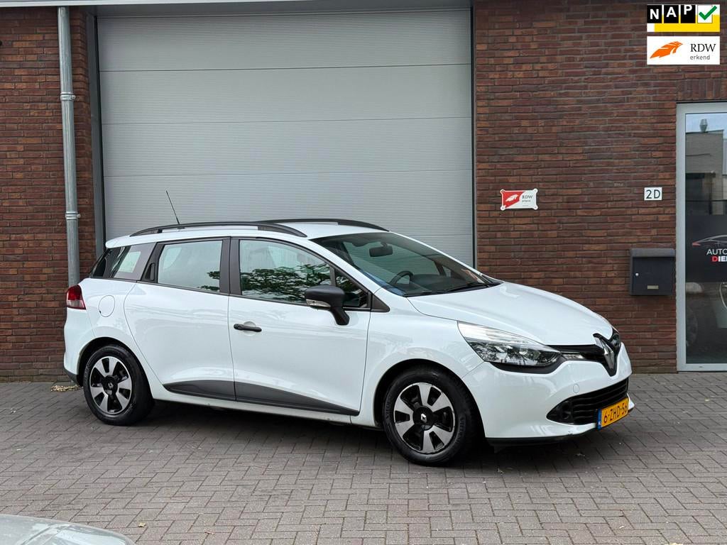 Renault Clio Estate 0.9 TCe Authentique|AIRCO|NIEUWE APK|LEU, Voorwielaandrijving, Stof, Zwart, Start-stop-systeem