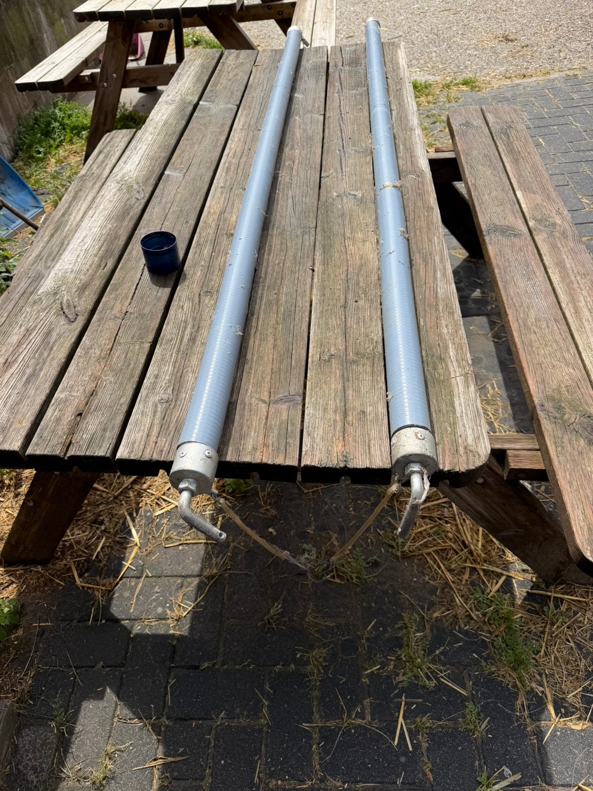TWEE STANGEN VOOR PAARDEN TRAILER, Dieren en Toebehoren, Paarden en Pony's | Overige Paardenspullen, Ophalen, Nieuw, Overige disciplines