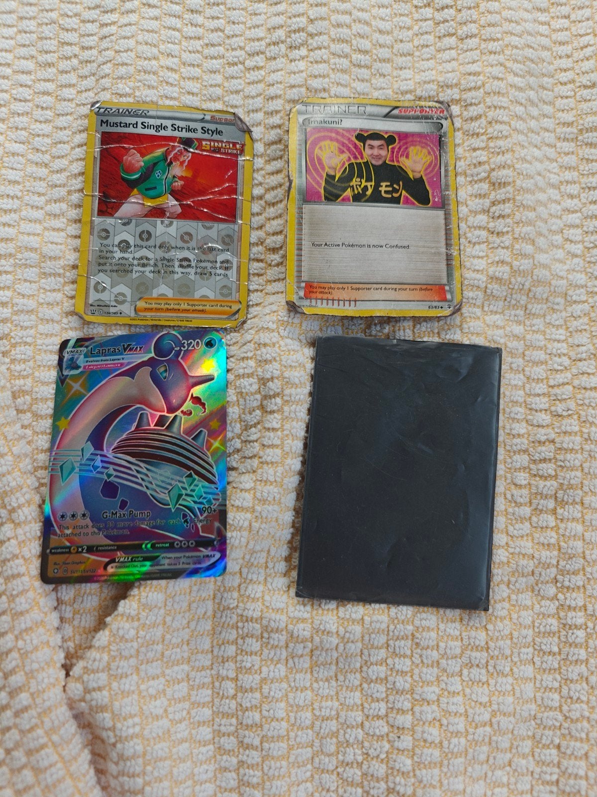 Pokemon kaarten, Ophalen of Verzenden, Gebruikt, Losse kaart, Foil