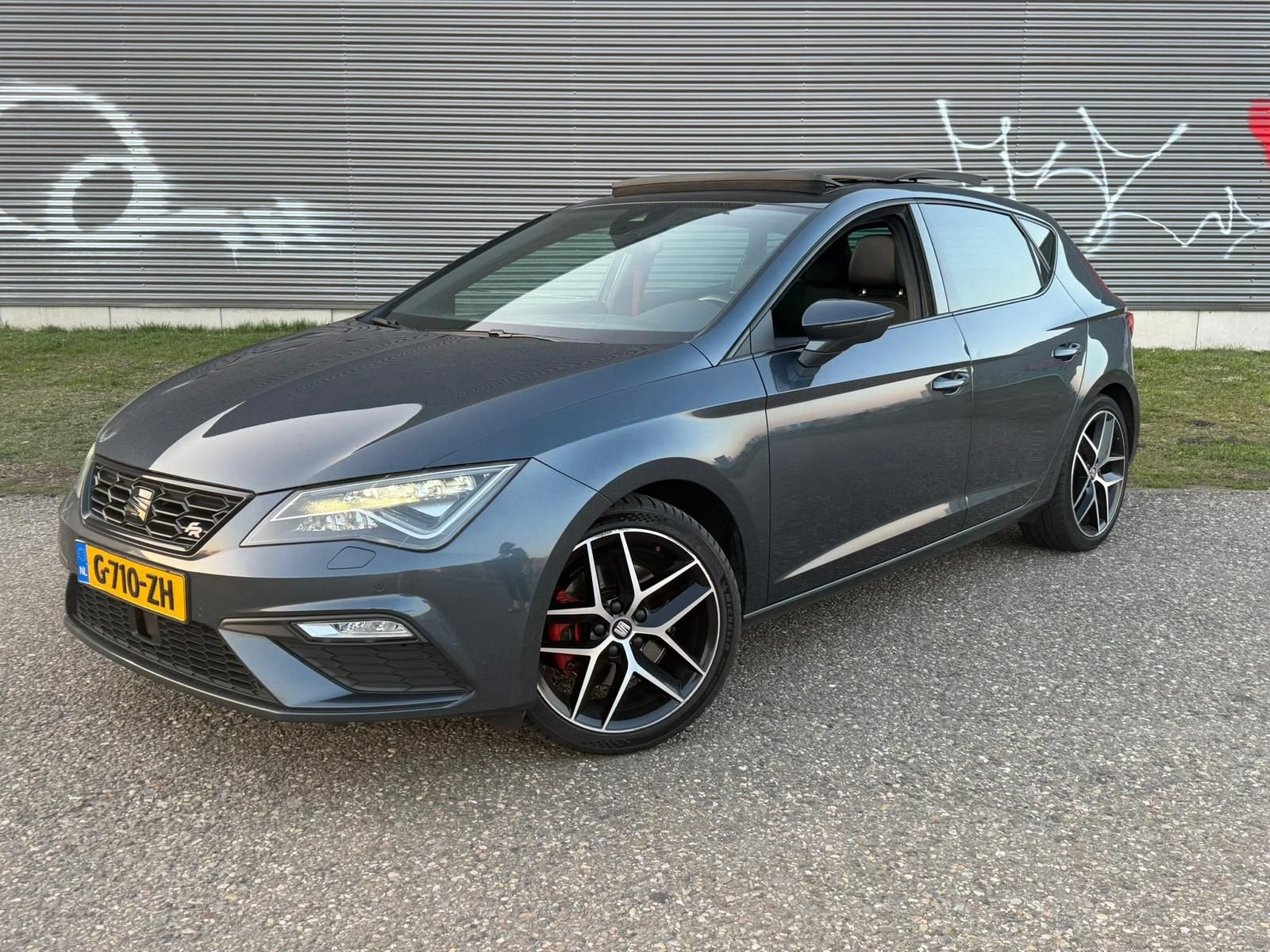 Seat Leon FR 1.5 TSI in onderdelen met voor schade, motor OK, Ophalen of Verzenden, Gebruikt, Seat