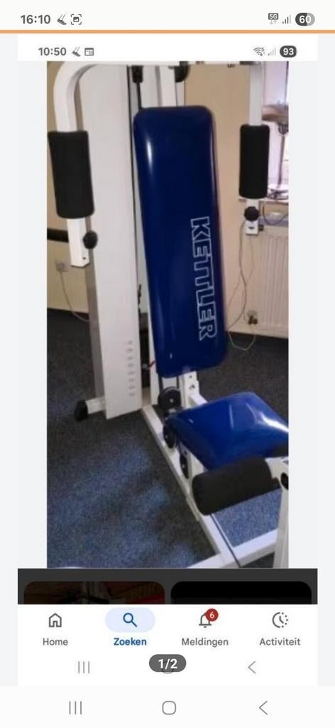 Kettler Krachtstation - Complete Home Gym, Sport en Fitness, Fitnessapparatuur, Ophalen of Verzenden, Gebruikt, Benen, Krachtstation