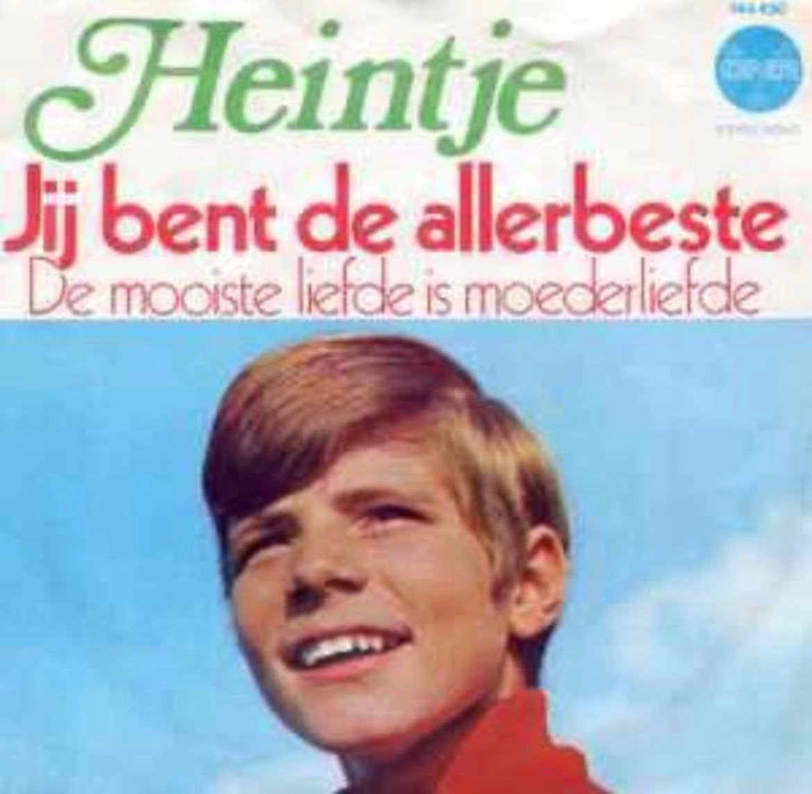 Heintje – Jij Bent De Allerbeste / Single / Nieuwstaat / 8-7, Cd's en Dvd's, Ophalen of Verzenden, Zo goed als nieuw, Nederlandstalig