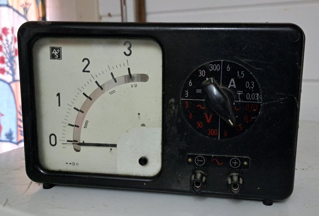 Leybold Volt-Amperemeter, Ophalen of Verzenden, Gebruikt