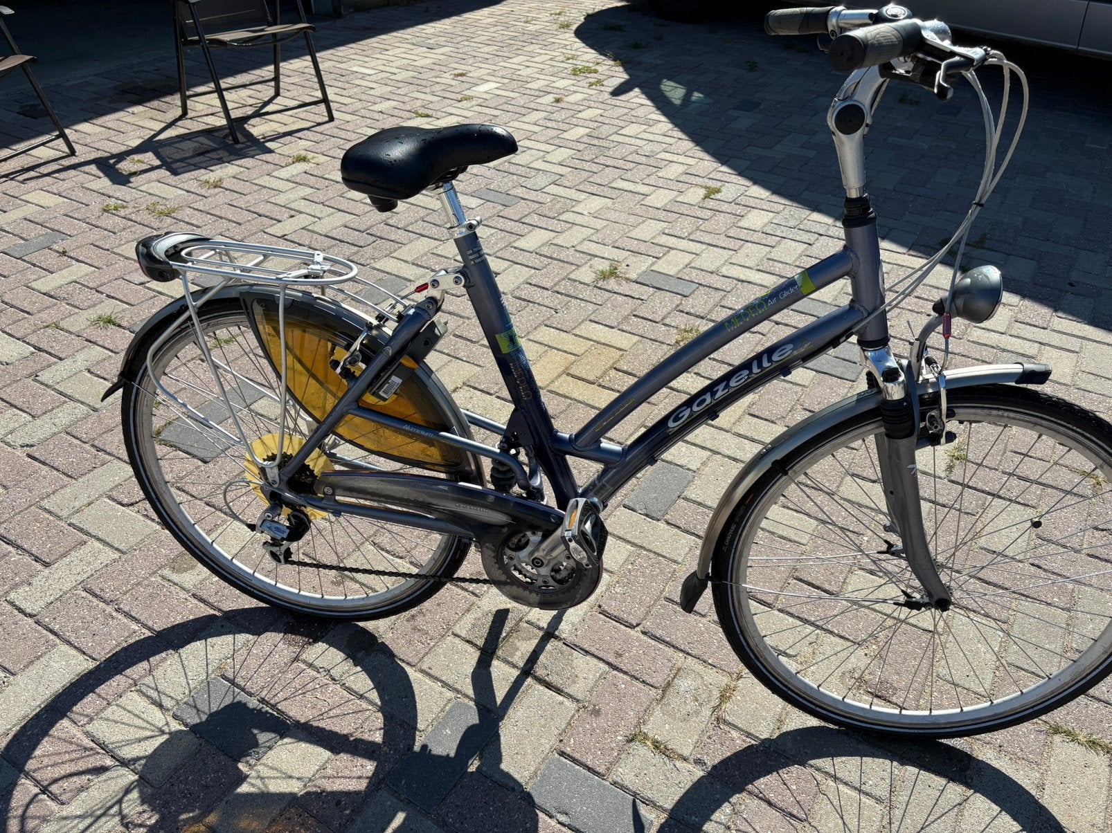 Gazelle medeo 21 versn, Ophalen, 28 inch, Velgrem, Meer dan 20 versnellingen