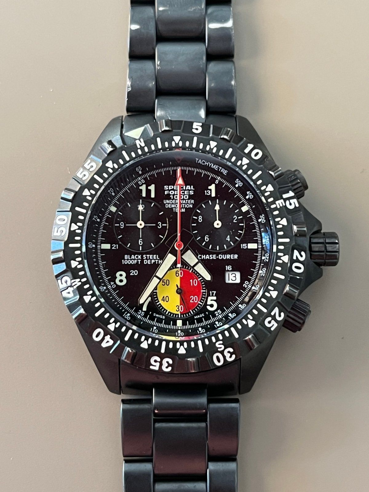 Chase-Durer Special Forces 1000 UDT - Burn Notice, Overige merken, Staal, Gebruikt, Staal