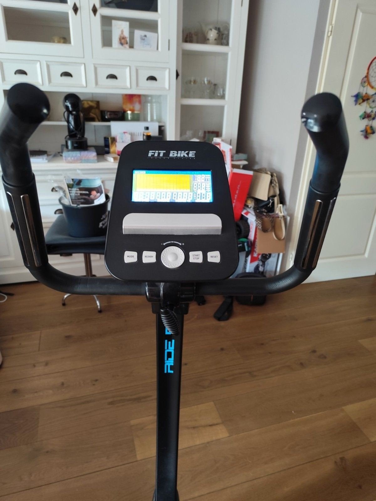 Hometrainer Fitbike Ride 5 met trainingscomputer, Ophalen