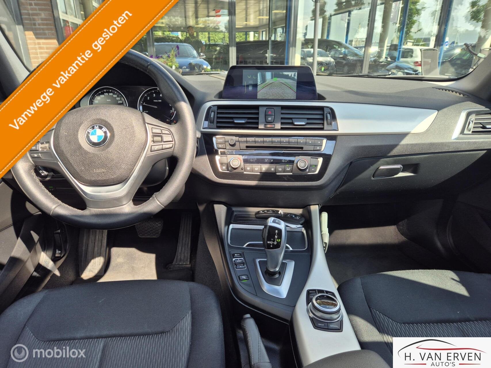 BMW 1-serie 118i Executive DEALERONDERHOUDEN 1E EIGENAAR NAP, Auto's, Blauw, Origineel Nederlands, Bedrijf, 650 kg