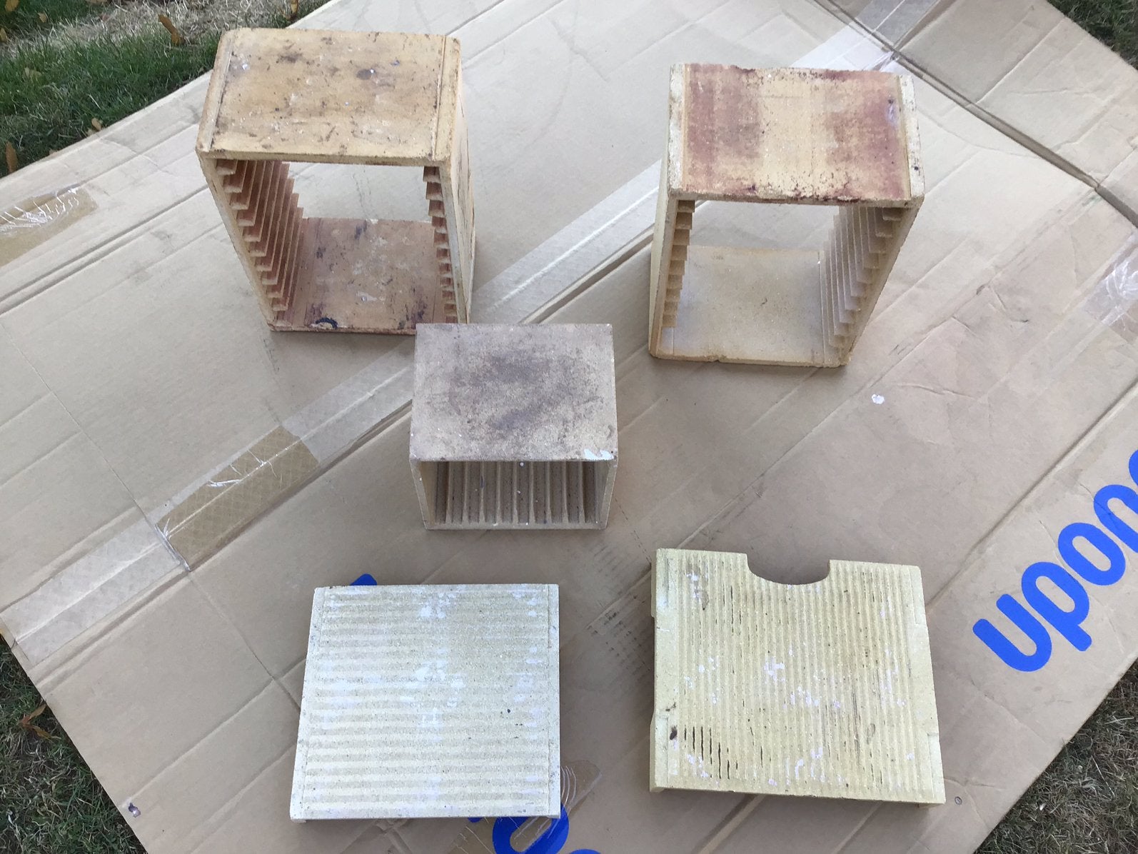 Tegelcasettes voor keramiekoven / ovenmateriaal, Ophalen of Verzenden