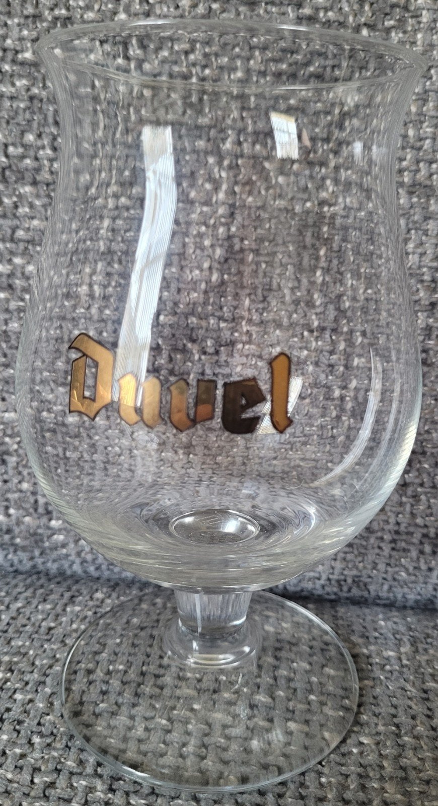 Duvel bierglas beer glass belgisch bier, Ophalen of Verzenden, Zo goed als nieuw, Glas of Glazen, Duvel