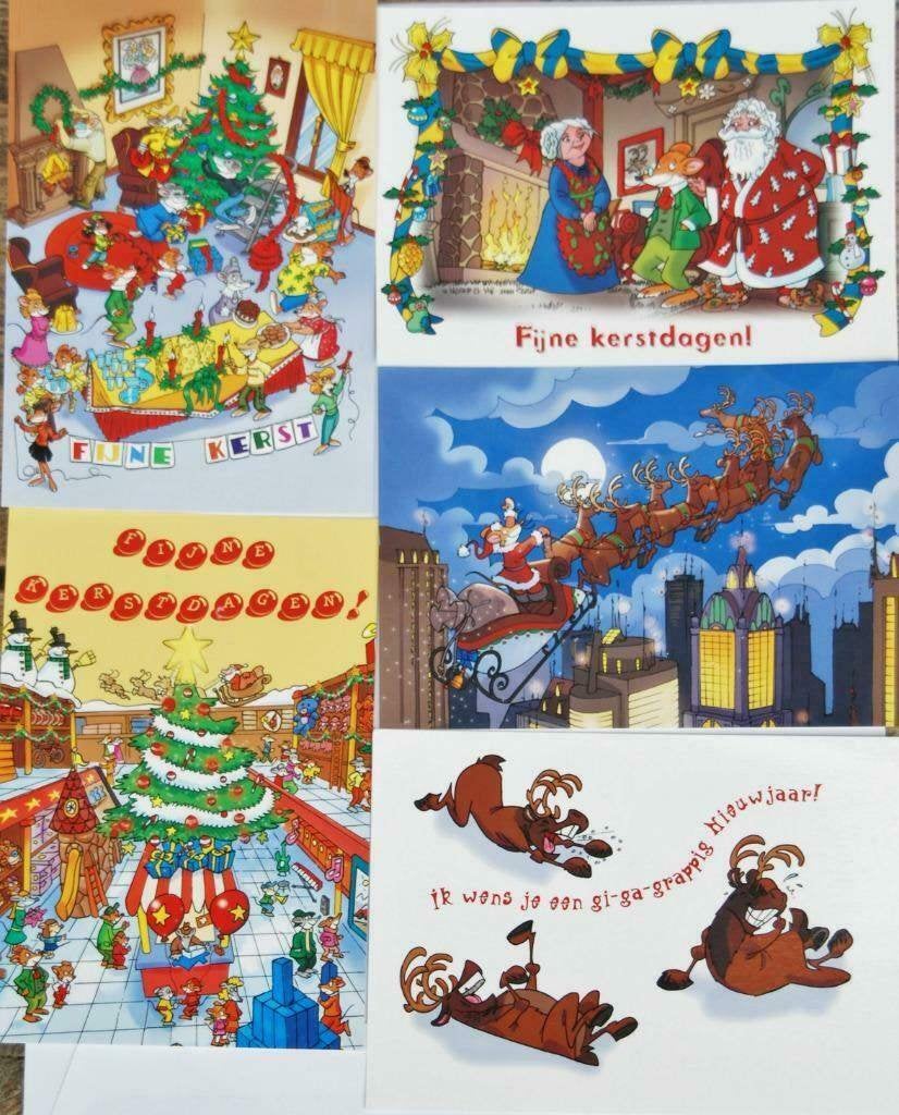 Kerstkaarten van Geronimo Stilton, Diversen, Kerst, Ophalen of Verzenden, Nieuw