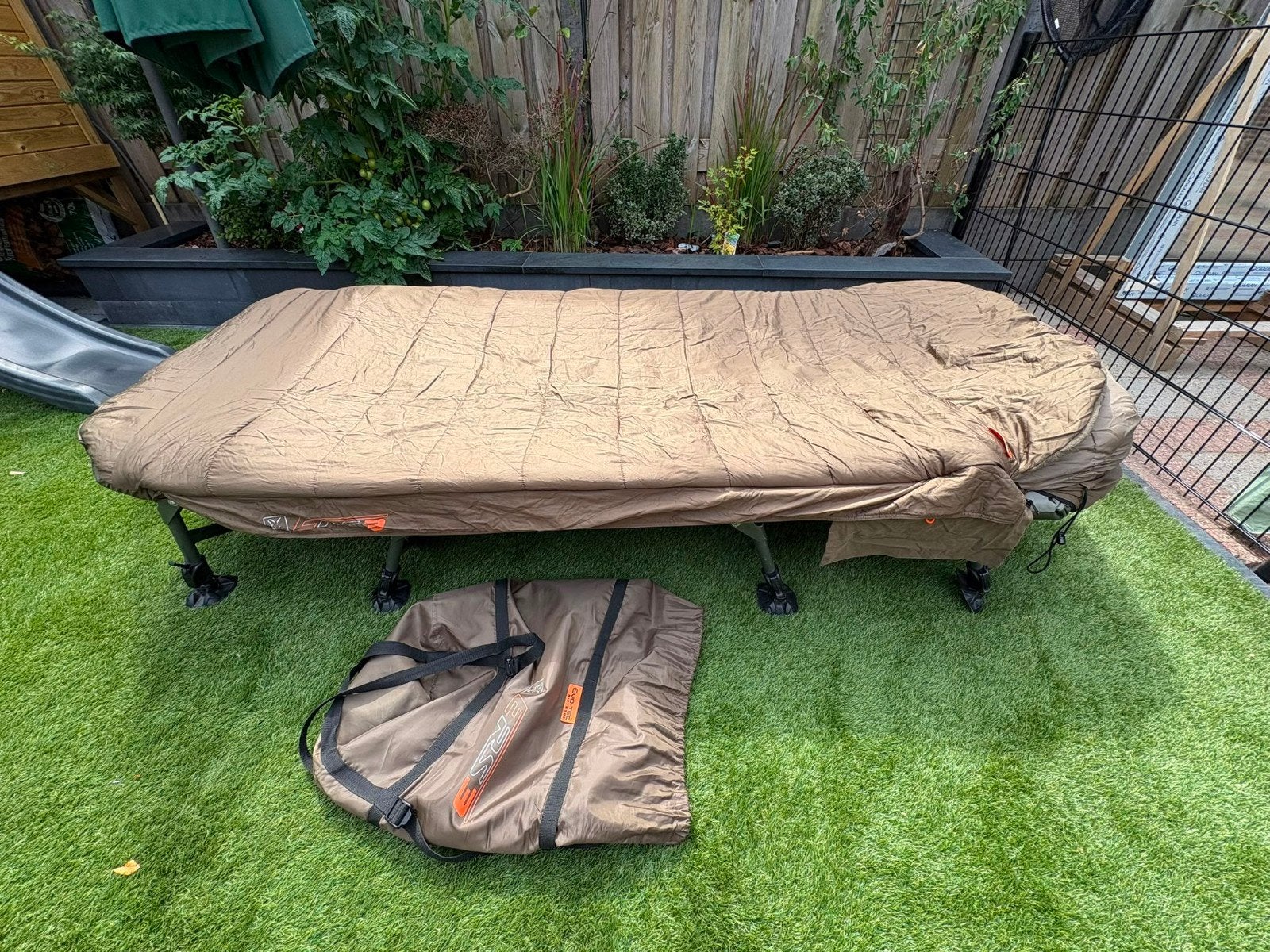 Chub 8 legg stretcher met Fox ERS 3 slaapzak, Ophalen of Verzenden, Zo goed als nieuw, Overige typen