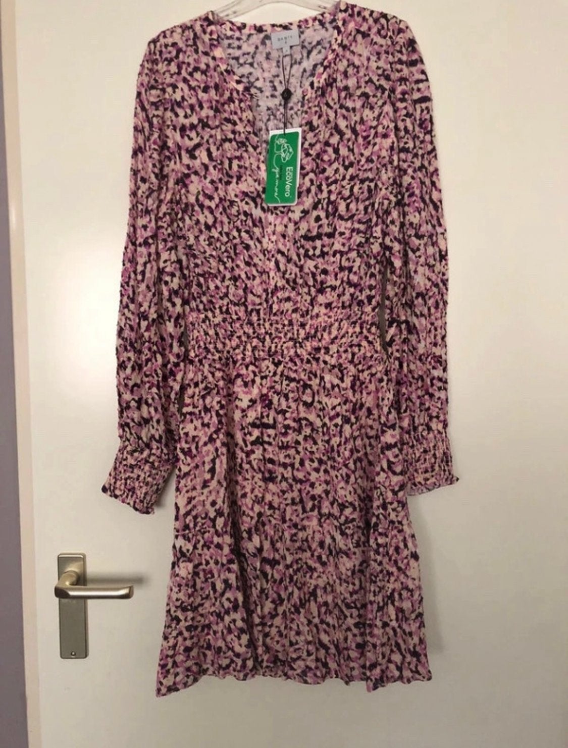 Nieuwe Dante 6 jurk met print -Kerst tip, Maat 38/40 (M), Paars, Nieuw, Ophalen of Verzenden