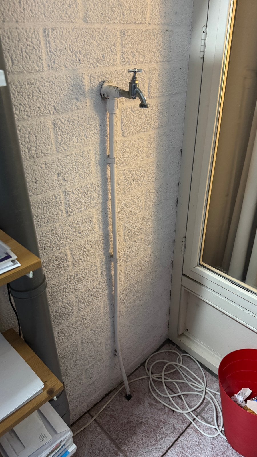 Buitenkraan aanleggen, Installatie