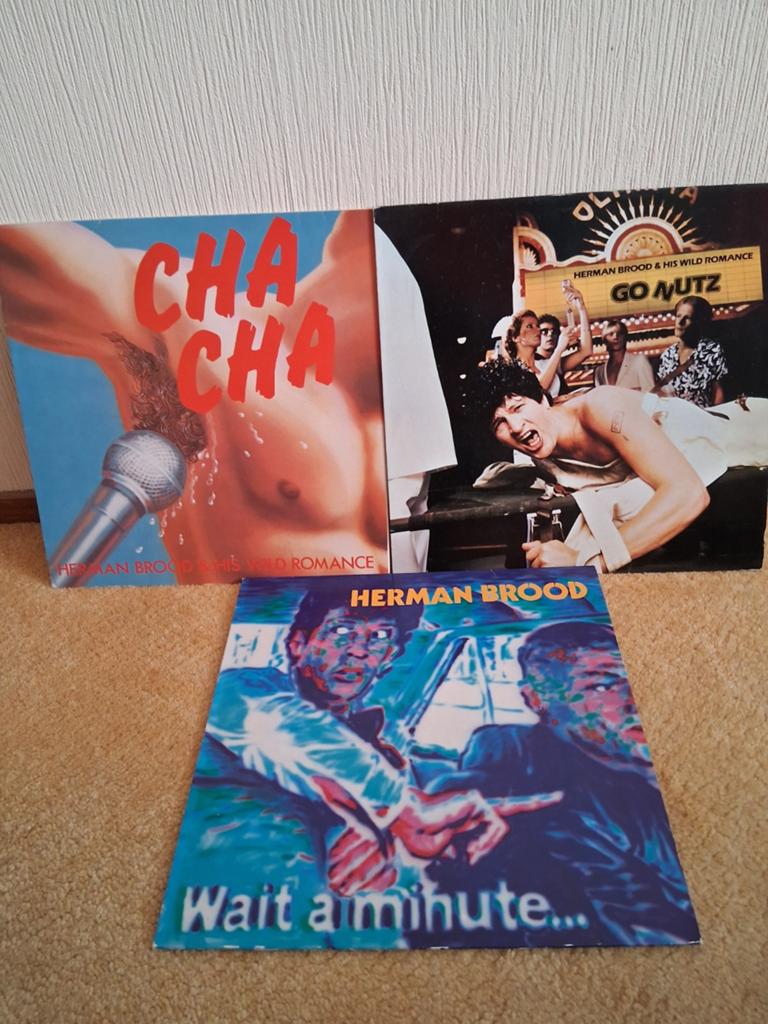 Herman Brood & His Wild Romance - 3 LP's, Ophalen of Verzenden, 1970 - 1979, Gebruikt, 12 inch