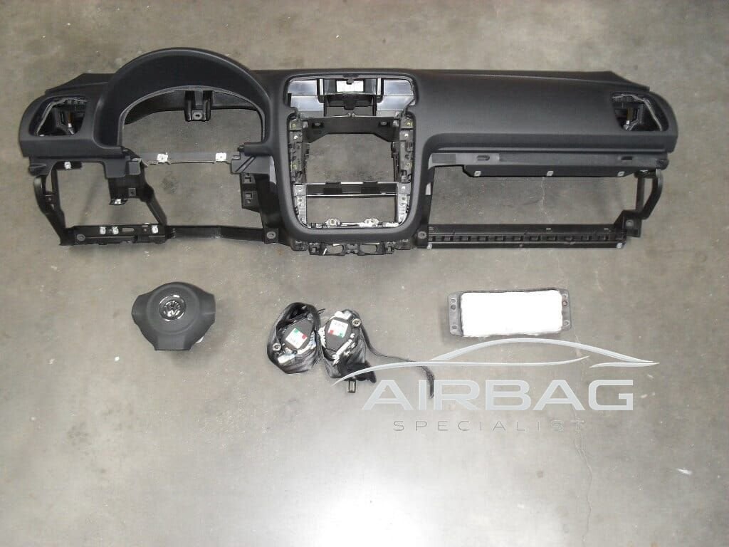 VW Scirocco Airbag Set Model 2008-2015 1Q1858296 1Q1858295E, Gebruikt, -, Volkswagen, -