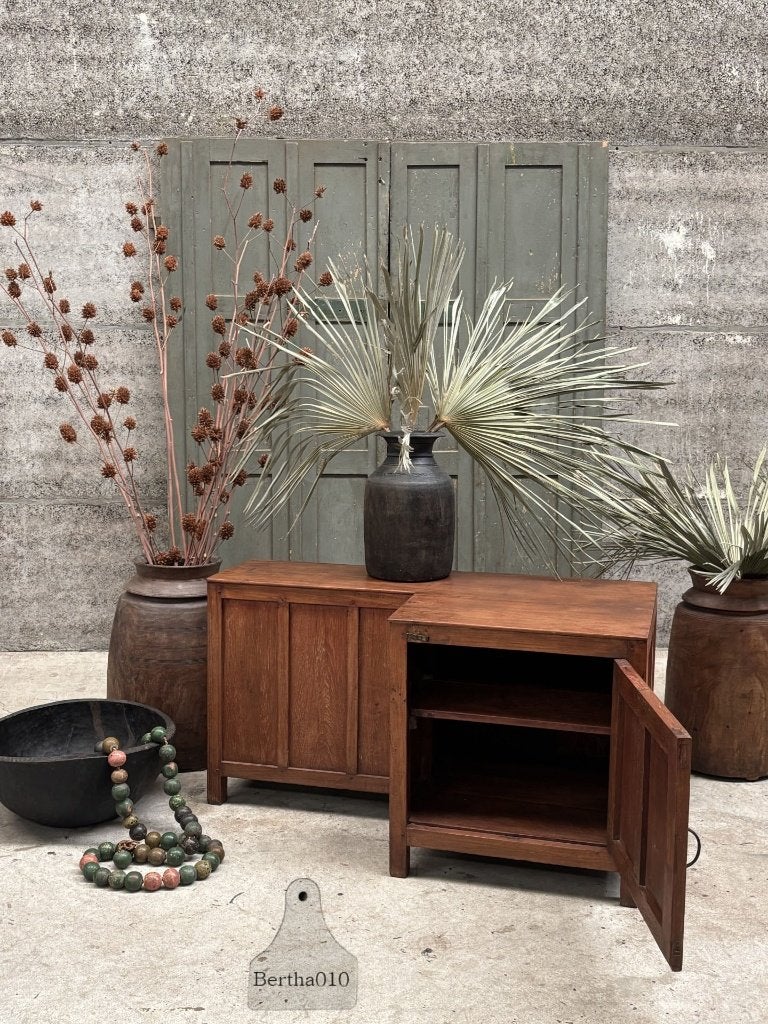 Unieke houten trappentafel, Antiek en Kunst, Ophalen of Verzenden
