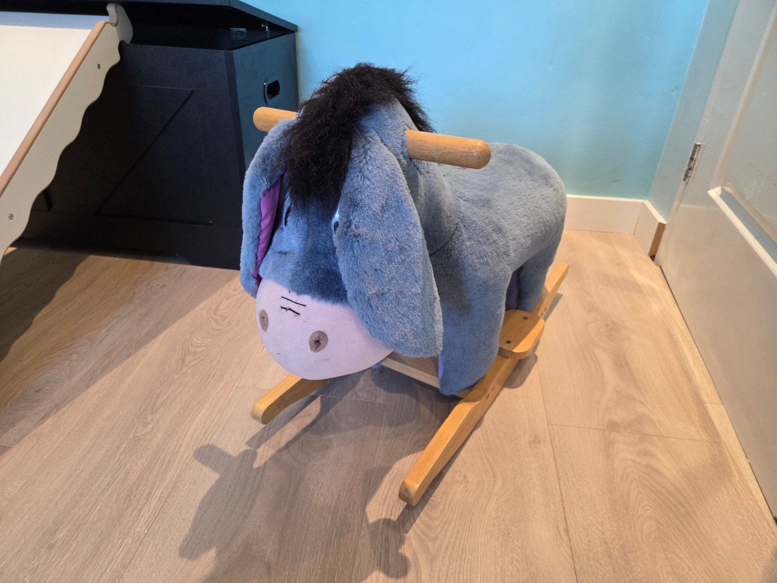 Knuffel Ezel Iejoor Schommelpaard -, Ophalen, Gebruikt, Overige typen