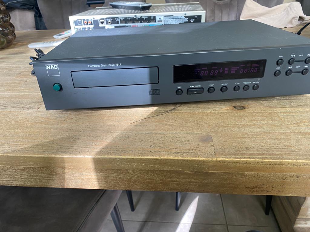 NAD 514,  topklasse cd speler, Ophalen of Verzenden, Zo goed als nieuw, Overige merken