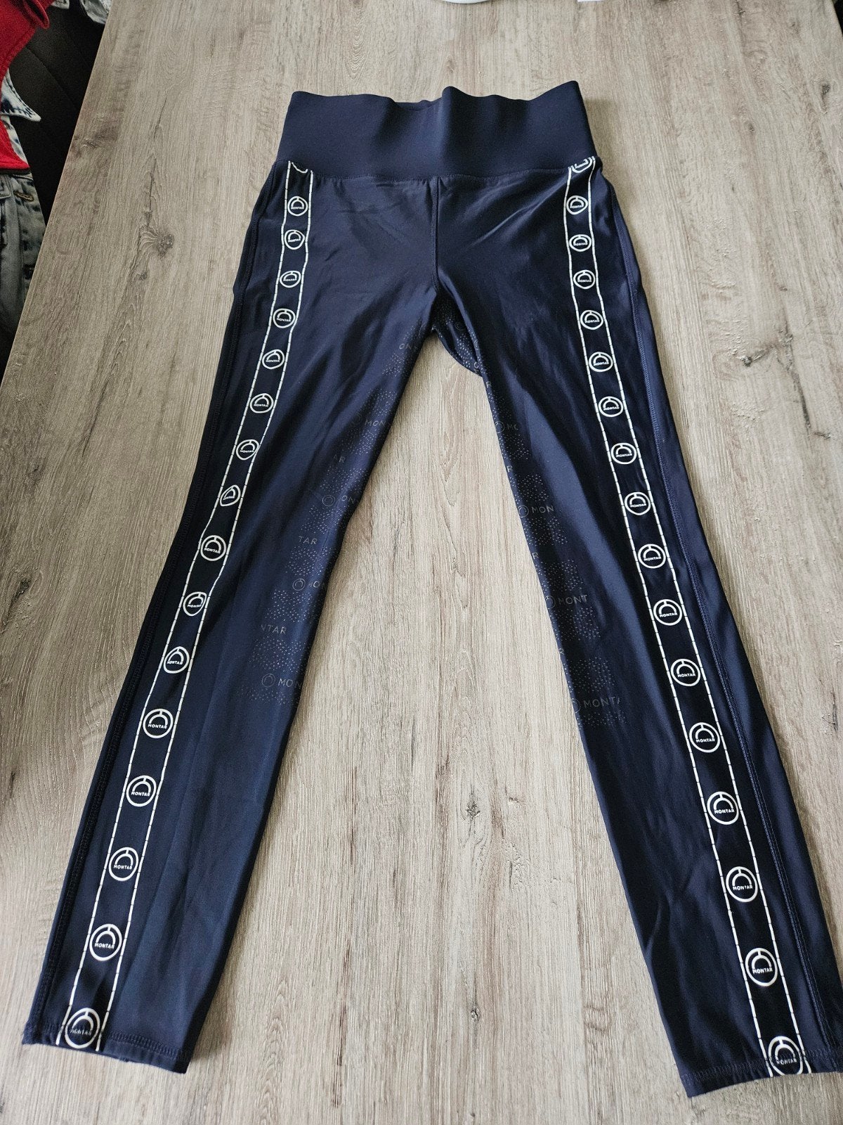 montar rijlegging maat 40, Blauw, Dressuur, Zo goed als nieuw, Montar