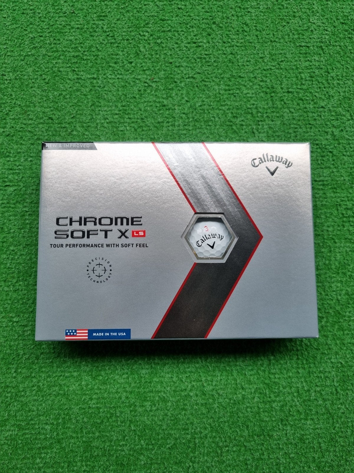 Callaway Chrome Soft X LS Golfballen - Dozijn, Ophalen of Verzenden, Nieuw, Bal(len), Callaway