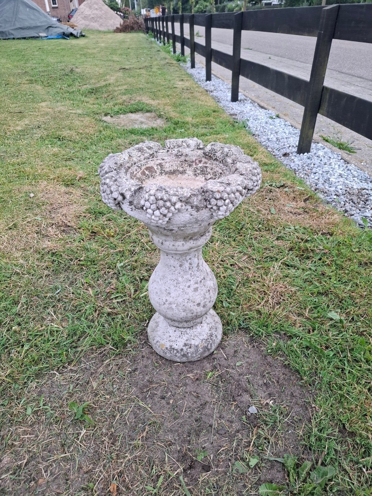 Tuinornament voor vogels, Ophalen, Gebruikt, Beton, Overige typen