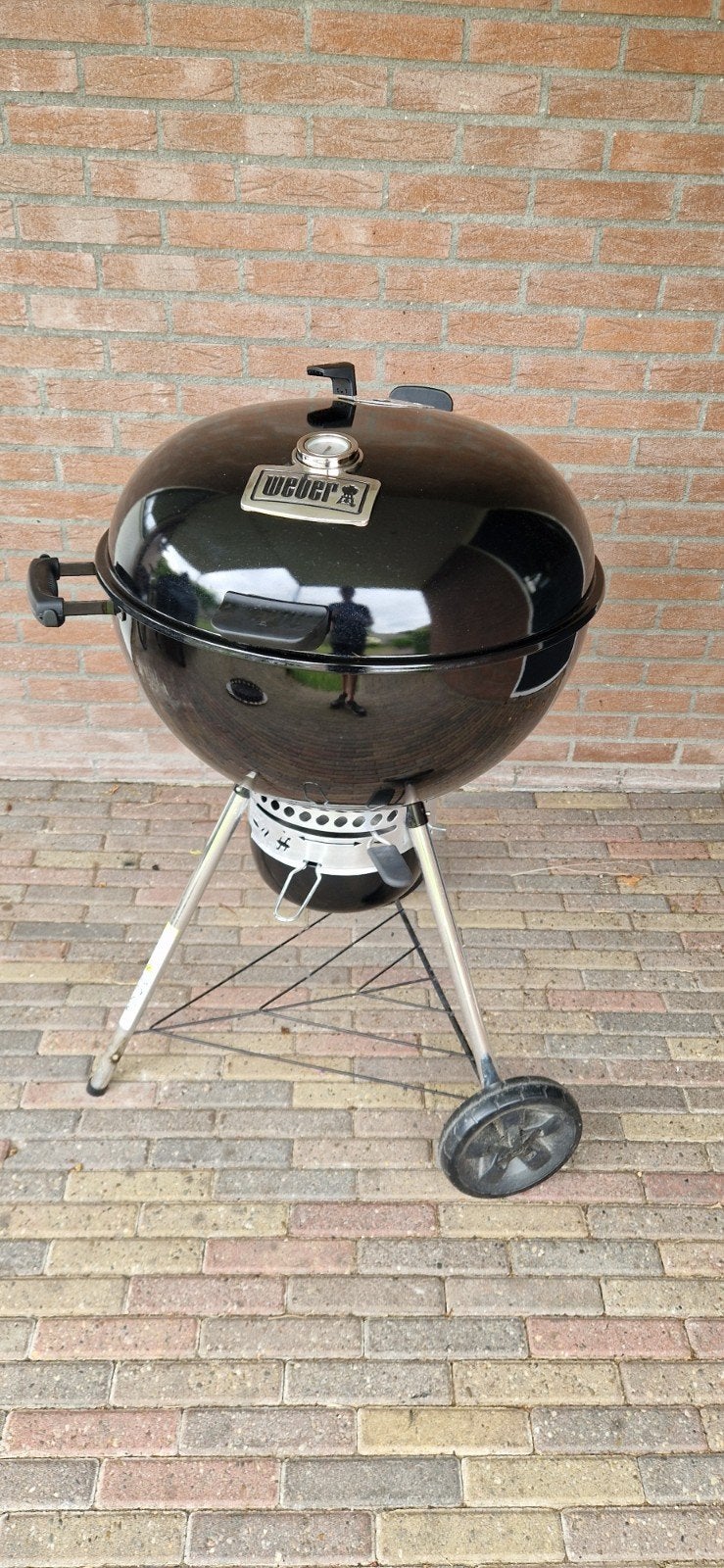 Weber Master Touch Premium SE E-5775 Zwart met Sear Grate, Ophalen, Gebruikt, Weber