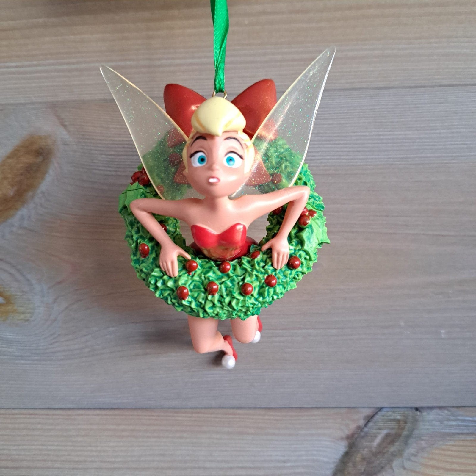 Disney Sketchbook Tinkerbell kerst ornament, Ophalen of Verzenden, Overige figuren, Nieuw, Beeldje of Figuurtje