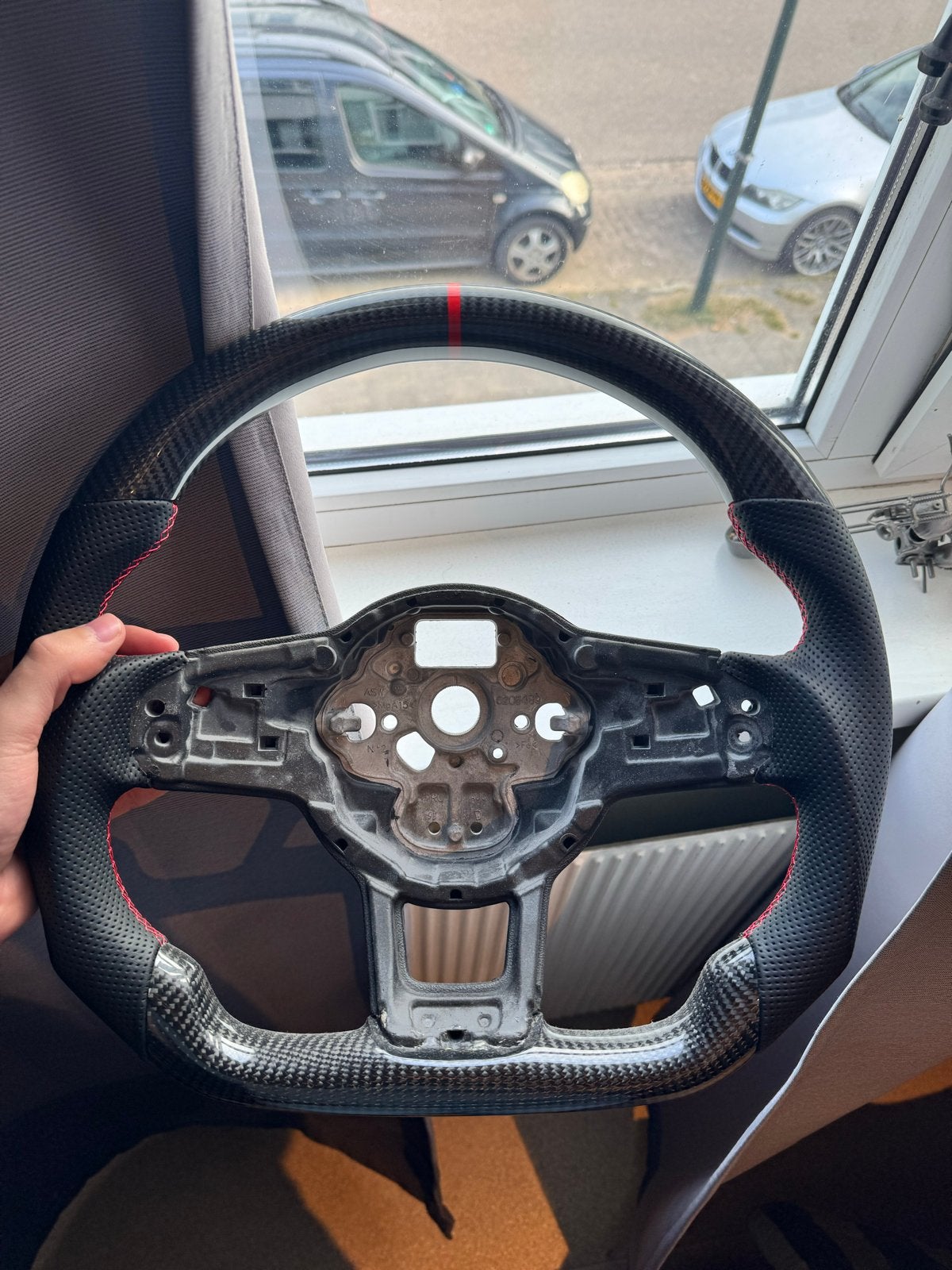 Carbon volkswagen gti stuur, Auto-onderdelen, Ophalen, Nieuw, Volkswagen