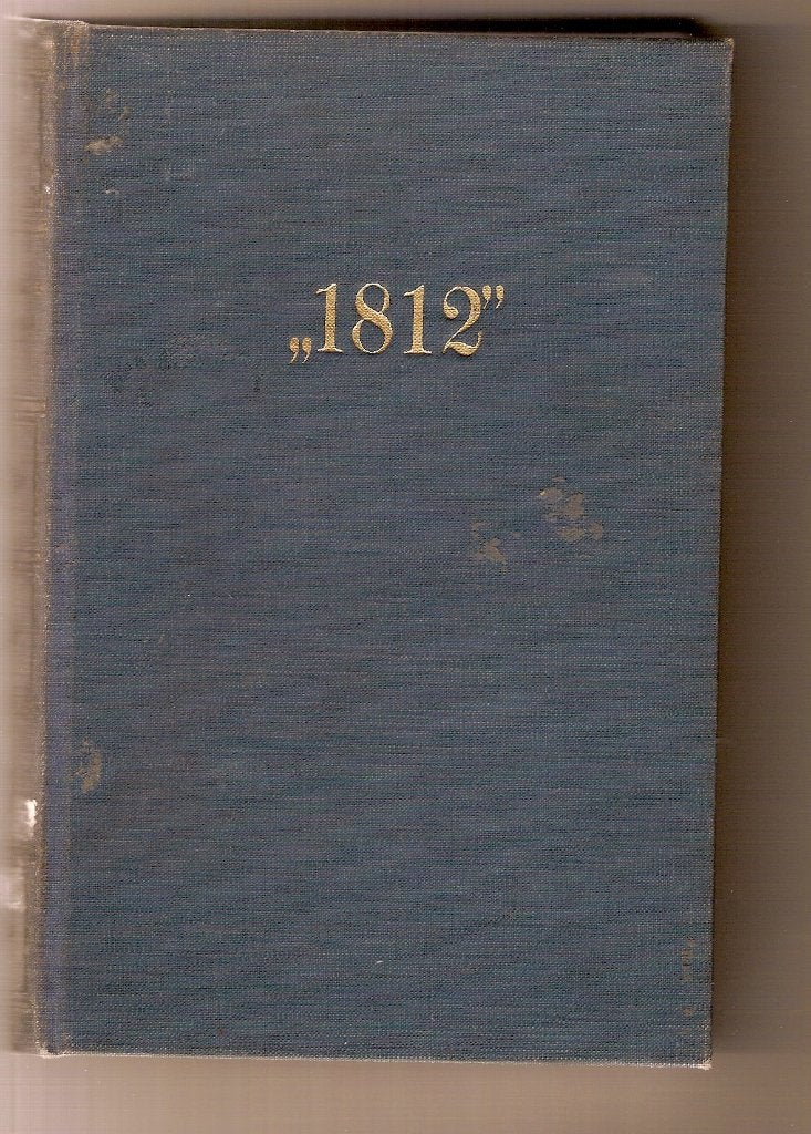"1812"	L. Rellstab, Boeken, Ophalen of Verzenden, L. Rellstab
