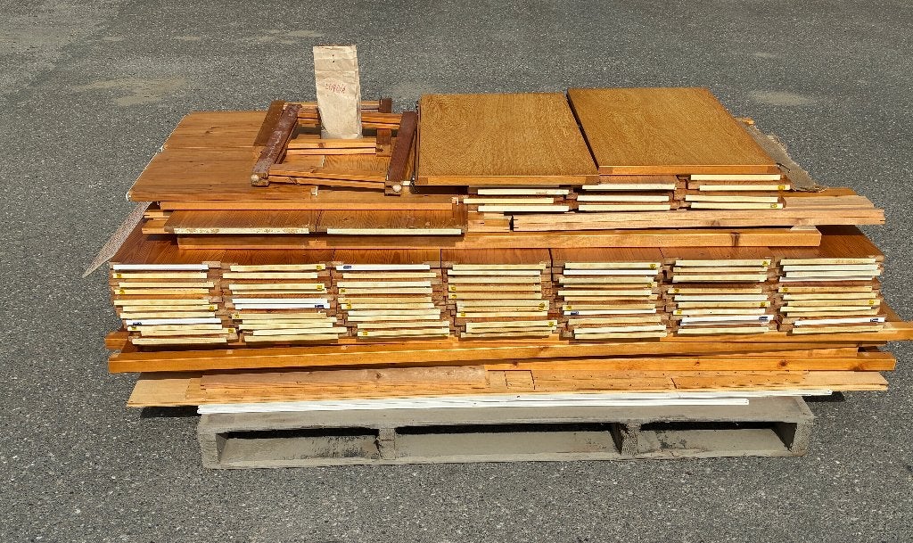 Lundia laden/stellingkast, Ophalen, Gebruikt